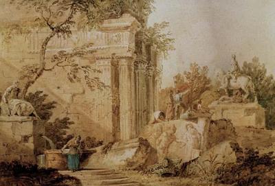 [Girtin - Classical Composition, after Marco Ricci] 