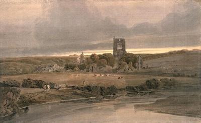 [Girtin - Kirkstall Abbey, Evening] 