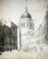 [St Paul's Cathedral, from St Martin's-le-Grand]