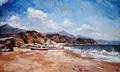 [Beach and Mountains, Nerja]