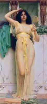 [Godward - Girl with a Mirror] 