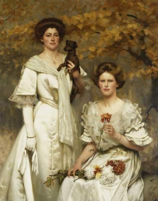 [Gotch - Hilda and Margaret, Daughters of Professor Sir Edward Poulton] 