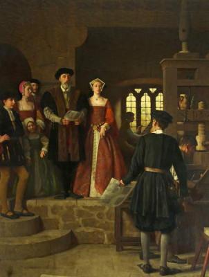 [Gotch - The Setting-up of the First Printing Press] 