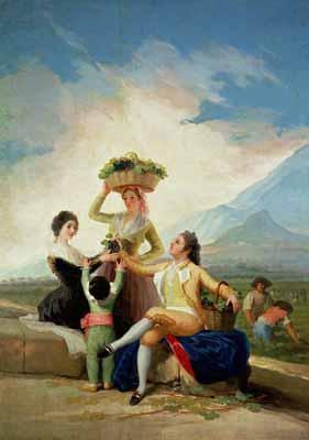 [Goya - Autumn, or The Grape Harvest] 