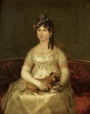 [Goya - Portrait of Dona Francisca Vicenta Chollet Y Caballero] 