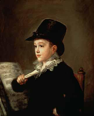 [Goya - Portrait of Marianito Goya] 
