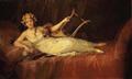 [Portrait of the 10th Marquesa De Santa Cruz as the Muse Euterpe]