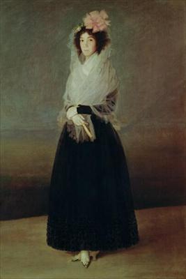 [Goya - Portrait of the Countess of Carpio] 