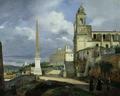 [Trinita dei Monti and the Villa Medici, Rome]