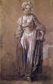 [Standing Young Girl, study for The Village Agreement]