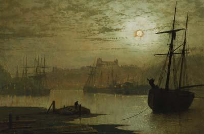 [Grimshaw - On the Esk, Whitby] 