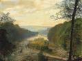 [The Wharfe Valley, with Barden Tower Beyond]