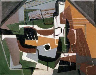 [Gris - Guitar, Bottle and Glass] 