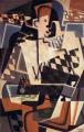 [Harlequin with a Guitar]
