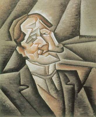 [Gris - Man with a Pipe, Portrait of Juan Legua] 