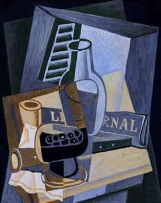 [Gris - Still Life in Front of a Window] 