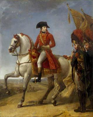[Gros - Napoleon Bonaparte Reviewing his Troops after the Battle of Marengo] 