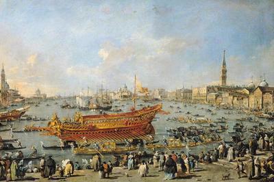 [Guardi - Departure of the Bucentaur for the Lido] 
