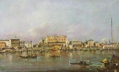 [Guardi - Doge's Palace and View of St Mark's Basin, Venice] 
