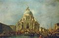 [Doge's Procession at the Santa Maria della Salute]