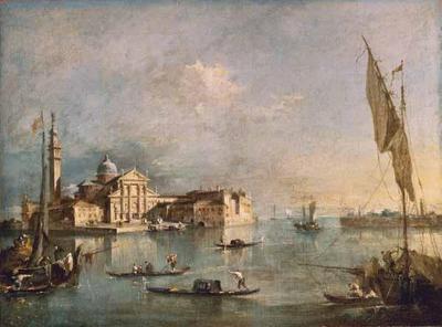 [Guardi - View of the Island of San Giorgio Maggiore] 
