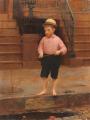 [Boy Fishing at 58 &frac12; East 10th Street]
