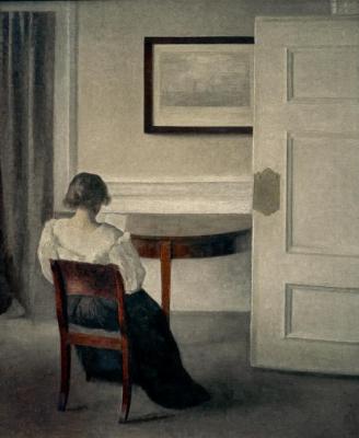 [Hammershoi - Interior, 1893] 