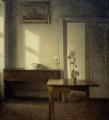 [Interior with Potted Plant]
