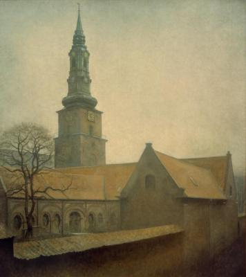 [Hammershoi - St Peter's Church, Copenhagen] 