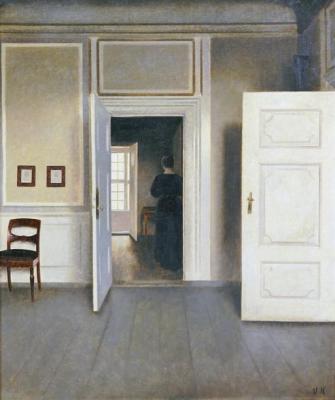 [Hammershoi - A Woman in an Interior, Strandgade 30] 