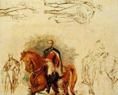 [Hayter - Studies for the Duke of Wellington] 