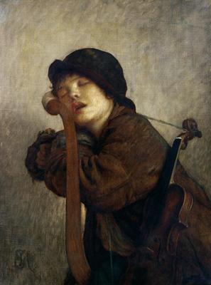 [Hebert - The Little Violinist Sleeping] 