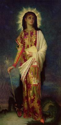 [Hebert - Saint Margaret Slaying the Dragon] 