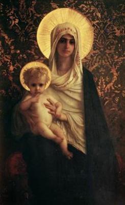 [Hebert - Virgin and Child, 1872] 