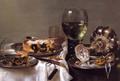 [Breakfast Table with Blackberry Pie]
