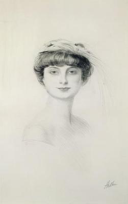 [Helleu - Portrait of Anna de Noailles] 