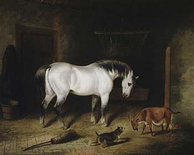[Herring, Sr. - The White Horse in a Stable] 