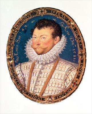 [Hilliard - Sir Francis Drake, 1581] 