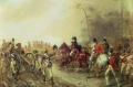 [The Duke of Wellington on the Road to Quatre Bras]