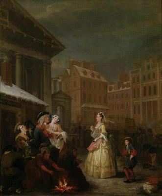 [Hogarth - Morning, from Times of the Day] 