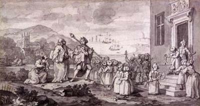 [Hogarth - Study for the Foundlings] 