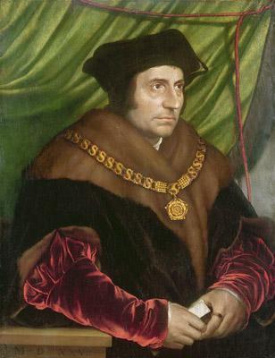 [Holbein - Portrait of Sir Thomas More, 1527] 