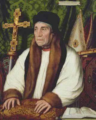 [Holbein - Portrait of William Warham] 