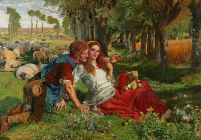 [Holman-Hunt - The Hireling Shepherd, 1851] 