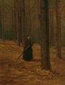 [Old Woman Gathering Brush]