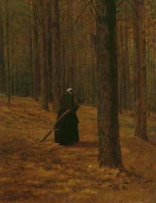 [Homer - Old Woman Gathering Brush] 
