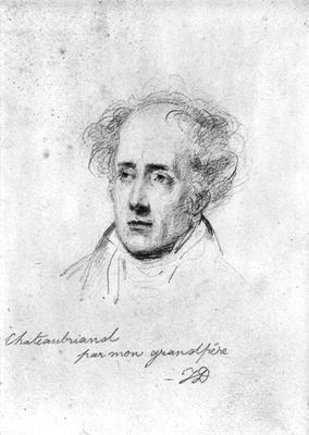 [Horace Vernet - Portrait of Francois Rene] 