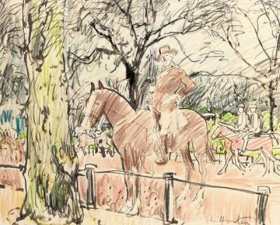 [Hunter - Don Roberto Cunninghame Graham in Rotten Row, Hyde Park] 