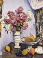 [Summer Blossom and a Bowl of Fruit, with a Cup and Saucer]