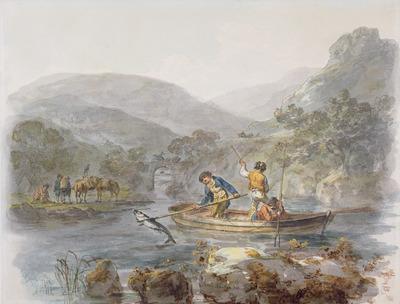 [Ibbetson - Salmon Spearing] 